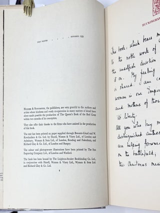 The Queen&rsquo;s Book of the Red Cross, With a Message from Her Majesty the Queen, and Contributions by Fifty British Authors and Artists, in Aid of the Lord Mayor of London&rsquo;s Fund for the Red Cross and the Order of St. John of Jerusalem