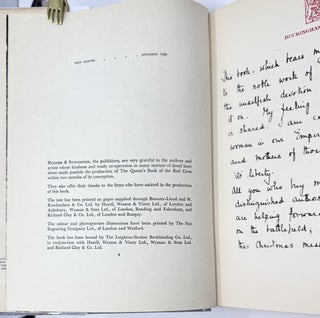 The Queen’s Book of the Red Cross, With a Message from Her Majesty the Queen, and Contributions by Fifty British Authors and Artists, in Aid of the Lord Mayor of London’s Fund for the Red Cross and the Order of St. John of Jerusalem