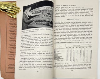 Establishing and Operating a Hardware Store, Industrial (Small Business) Series No. 31. (Originally prepared as and Education Manual for the War Department)
