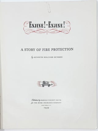 Enjine! Enjine! A Story of Fire Protection