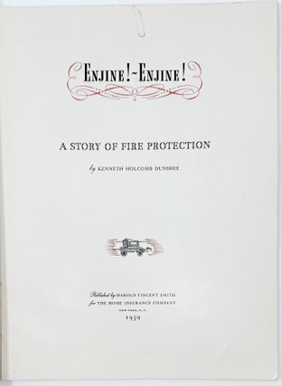 Enjine! Enjine! A Story of Fire Protection