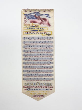 Item #2323 "The Star Spangled Banner Souvenir National Safe Deposit Convention Atlantic...