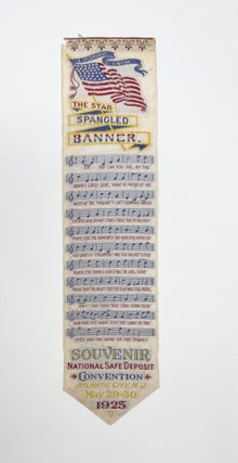 Item #2323 "The Star Spangled Banner Souvenir National Safe Deposit Convention Atlantic...