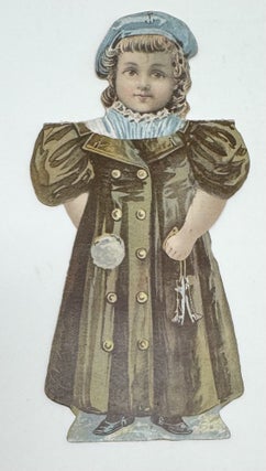 Item #2324 Rose Bud Coffee Advertising Premium Paper Doll, A230