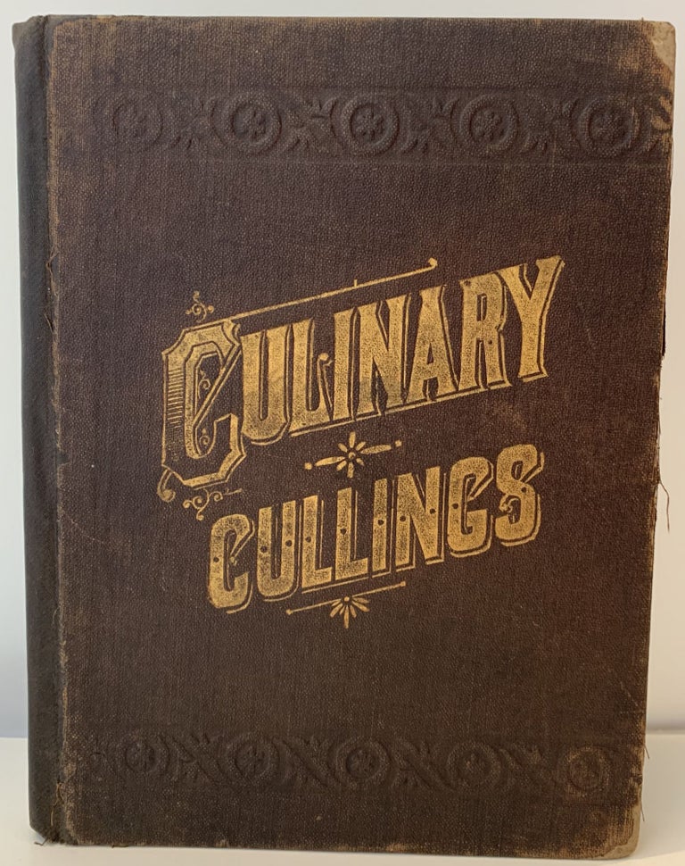 Item #246 Culinary Cullings, Being Tried and True Recipes, Carefully Collected. YMCA.