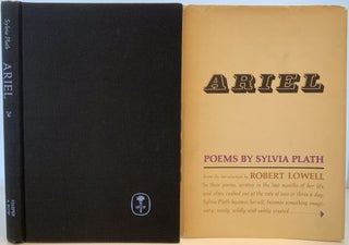 Item #270 Ariel. Sylvia PLATH, introduction, Robert LOWELL