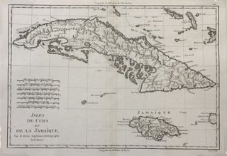 Item #287 Isles de Cuba et de la Jamaïque.; from Atlas Encyclopédique. Rigobert BONNE