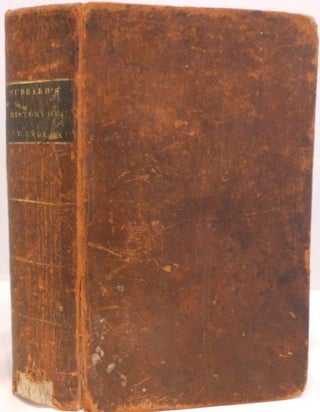 Item #5 A General History of New England from the Discovery to MDCLXXX. Rev. William HUBBARD
