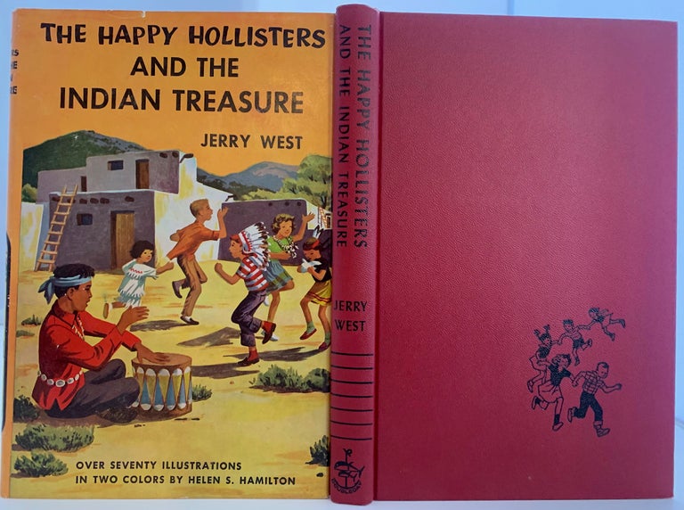Item #501 The Happy Hollisters and the Indian Treasure, The Happy Hollisters Series of Books. Jerry WEST.