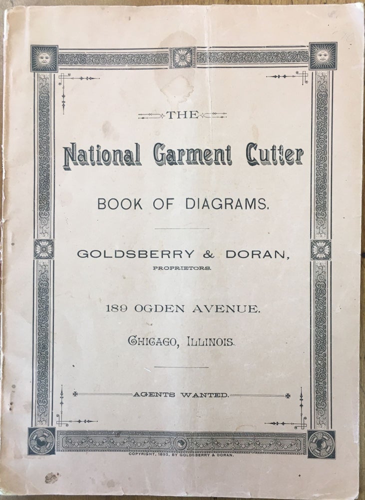 Item #547 The National Garment Cutter Book of Diagrams. GOLDSBERRY, DORAN.