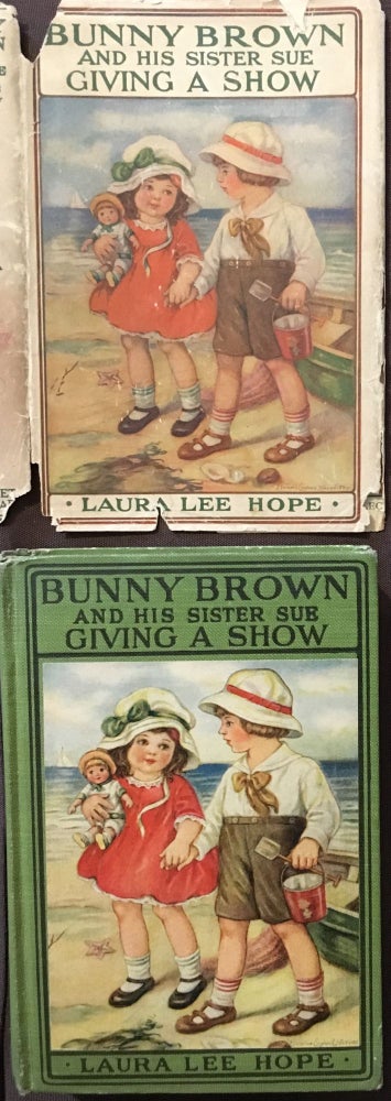 Item #600 Bunny Brown and His Sister Sue Giving a Show; The Bunny Brown Series book #9. Laura Lee HOPE.