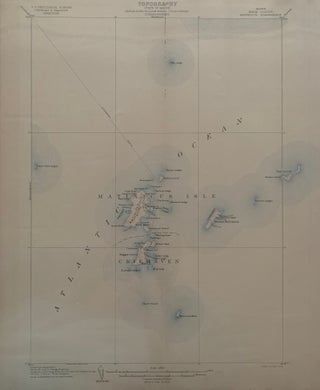 Item #674 Maine (Knox County), Matinicus Quadrangle, Topography, State of Maine, U.S. Geological...