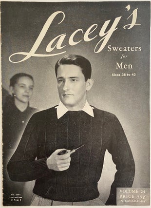 Item #773 Lacey’s Sweaters for Men, Sizes 38 to 42, Volume 24, Revised Edition