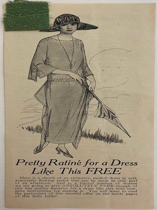 Item #775 Pretty Ratiné for a Dress Like This FREE. Mary Brooks PICKEN