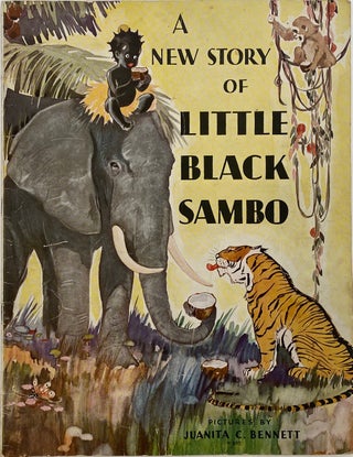 Item #906 A New Story of Little Black Sambo, No. W-957. Helen BANNERMAN