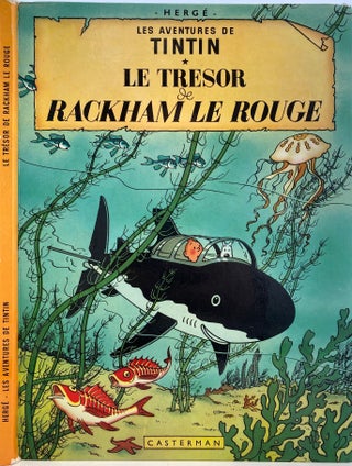 Item #924 Les Aventures de Tintin, Le Tresor de Rackham Le Rouge. HERGE, Georges Prosper REMI
