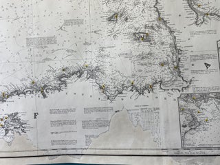 Chart of the English Channel, The Bristol, and part of the St. George’s Channels, including the South, and South West Coasts of Ireland. Compiled from the recent surveys made by order of the British and French Governments