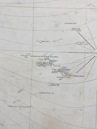 Chart of the North Atlantic Ocean from the Equator to 65 North Latitude According to the Latest Surveys and Observations