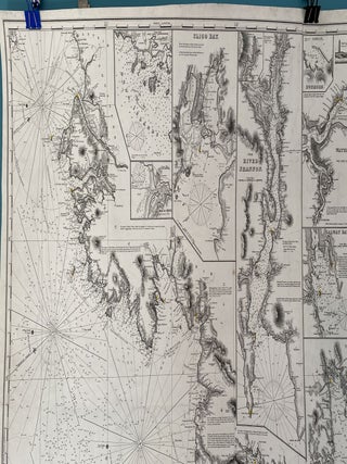 A Chart of the North, West and South Coasts of Ireland from Bengore Head to the Saltee Islands; with Enlarged Plans of the Principal Harbours, Roadsteads, &c. Constructed and Drawn from the most approved Observations and Surveys