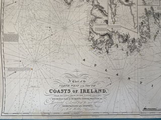 A Chart of the North, West and South Coasts of Ireland from Bengore Head to the Saltee Islands; with Enlarged Plans of the Principal Harbours, Roadsteads, &c. Constructed and Drawn from the most approved Observations and Surveys
