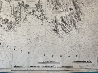 A Chart of the North, West and South Coasts of Ireland from Bengore Head to the Saltee Islands; with Enlarged Plans of the Principal Harbours, Roadsteads, &c. Constructed and Drawn from the most approved Observations and Surveys