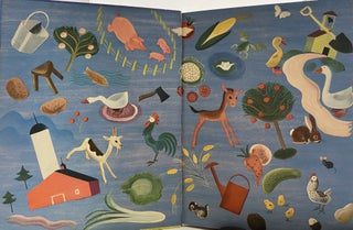 Farm Stories; Cover title: Farm Stories, 100 pictures in full color by Gustaff Tenggren, 50 original stories by K. and B. Jackson, A Giant Golden Book