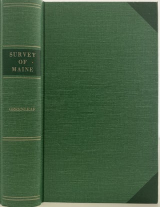 Item #993 A Survey of the State of Maine in Reference to its Geographical Features, Statistics...